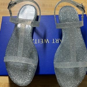 STUART WEITZMAN MELLY JELLY SLV